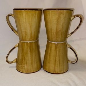 Thomson Pottery Yellowstone Mugs Set of Four